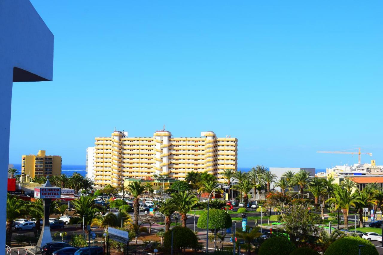Sunny Summerland Los Cristianos, Ap With City And Ocean View Los Cristianos  Ngoại thất bức ảnh